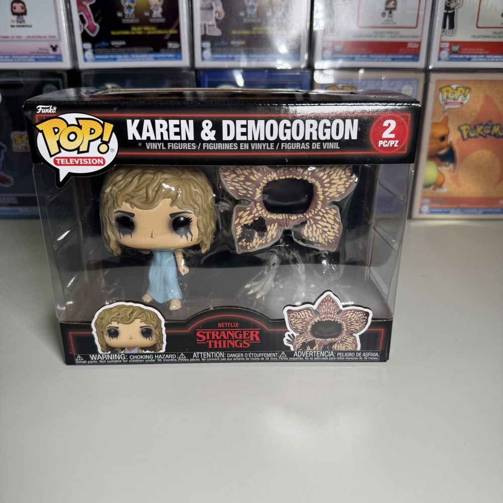 Funko POP! Stranger Things Karen Wheeler & Demogorgon | 2 Pack